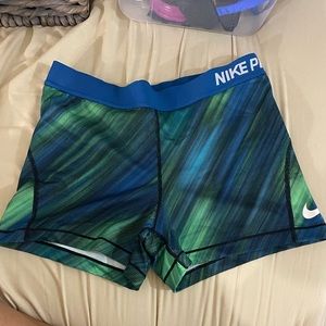 Nike pro compression shorts